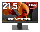 PRINCETON プリンストン 広視野角白色LEDバックライト 21.5型ワイド液晶ディスプレイブラック(PTFBFE-22W)