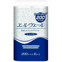 大王製紙 エリエール エルヴェールトイレットティシュー200m6R芯なし【入数:8】(3)