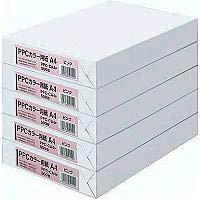 KOKUYO コクヨ PPCカラー用紙(紙厚67g平米) A4 500枚入り ピンク PPC-JCA4P【入数:5】