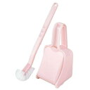 アズマ工業(Azuma Industrial) かえしも洗えるトイレブラシ ケース付 ピンク 476922 1セット