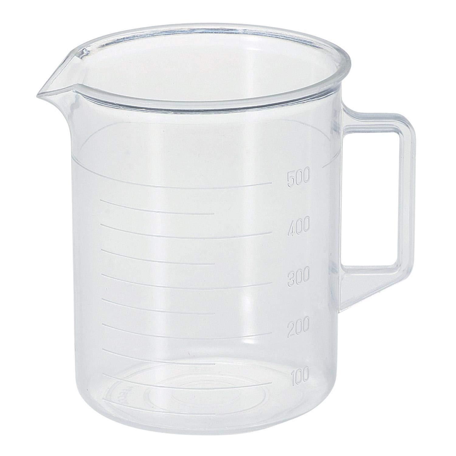 新潟精機(Niigataseiki) 手持ちビーカー　500mL PBH-500 1個