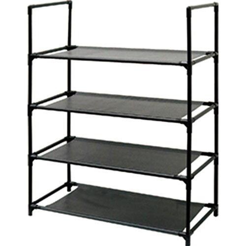 �ȥ졼�ɥ��(Trade One) �ȥ졼�ɥ�� ����ץ� �ե꡼ ��å� ê 4�� �֥�å� ����:����57cm�߱���28cm�߹⤵71.8cm �Ť���735...