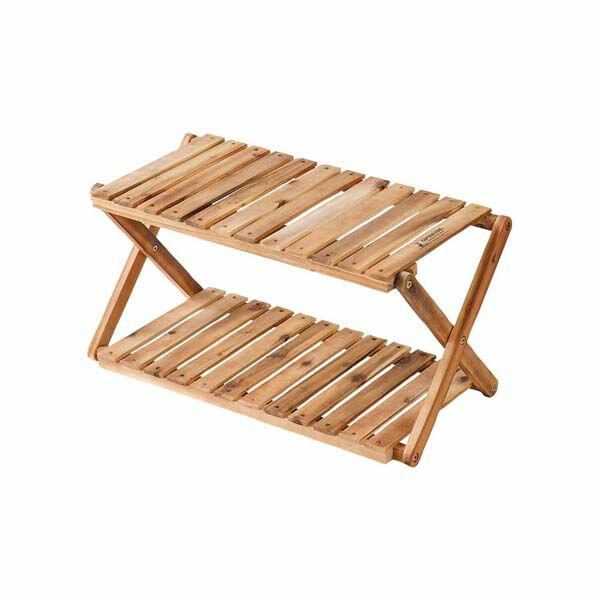 キャプテンスタッグ(CAPTAIN STAG) CSクラシックス 木製2段MOVEラック＜600＞