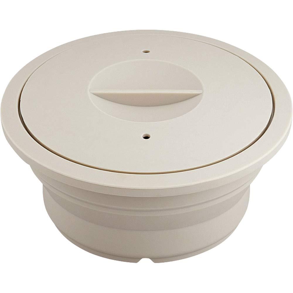 和平フレイズ 電子レンジ調理 シリコーンスチーマー 鍋型 アイボリー 蒸し料理 煮込み料理 麺類 ケーキ作り オーブンにも対応 耐熱200度 マジカリーノ RE-7262