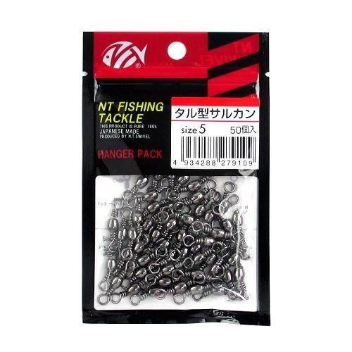 NT�����٥�(N.T.SWIVEL) ���뷿���륫�� �֥�å� �ϥ󥬡��ѥå� 50���� #5