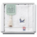 To For 刺繍入り今治タオルハンカチ ブルー TF3080 BL