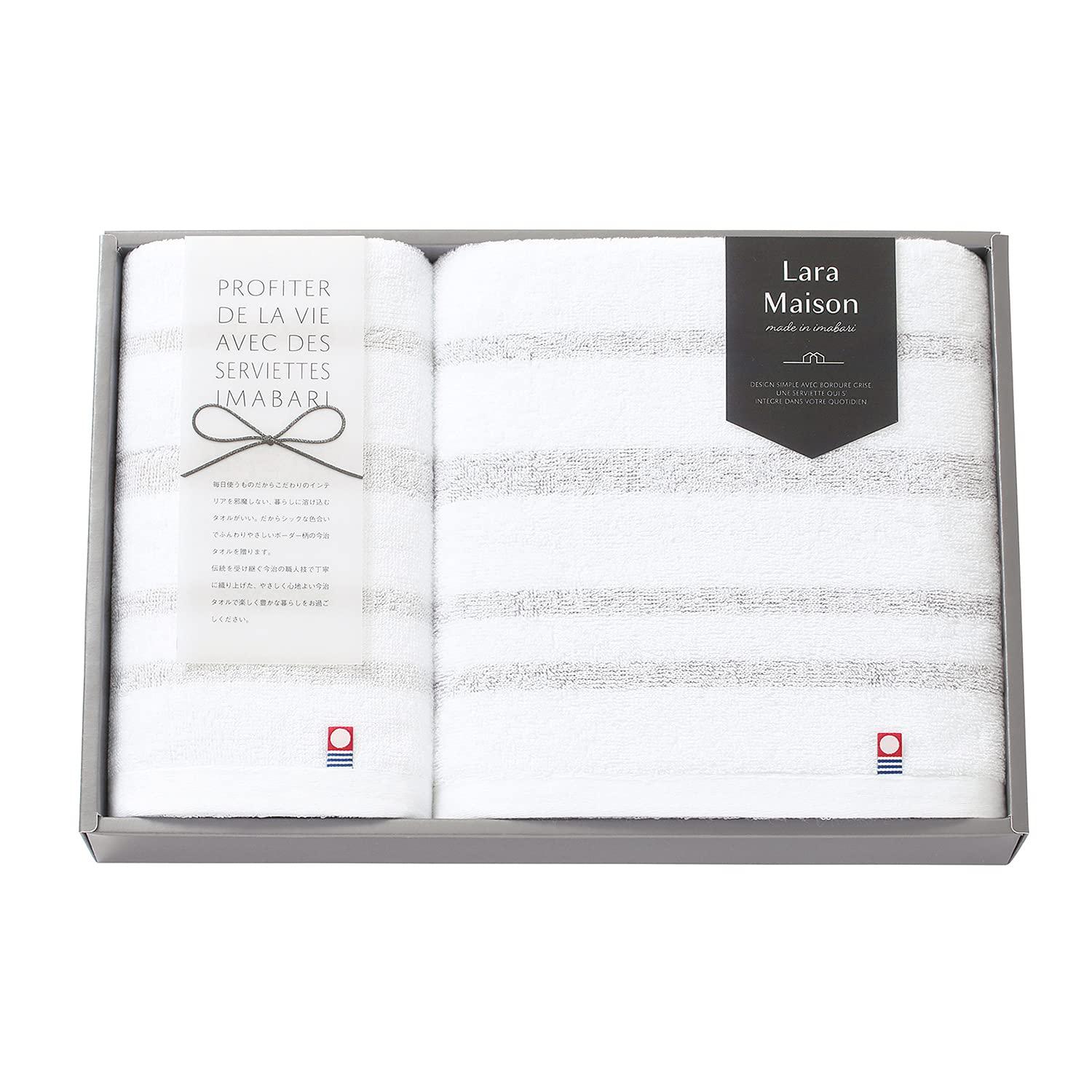 トクダ ララメゾン バス・フェイスタオルセット 64035