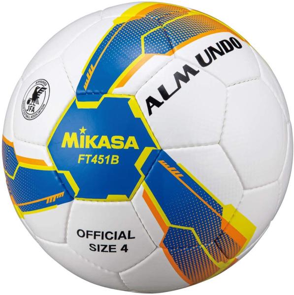 ミカサ サッカー4ゴウALMUNDOケンテイテヌイBL (FT451BBLY)