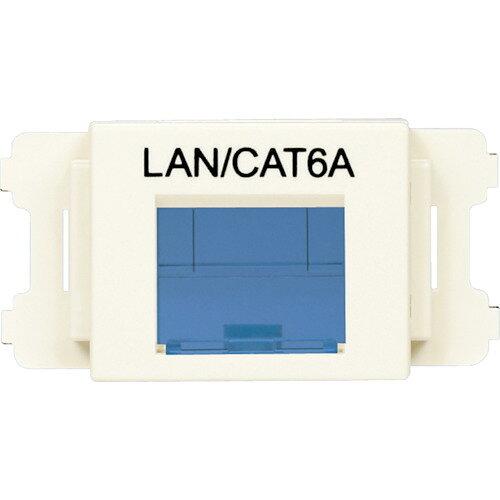 パンドウイットコーポレーション パンドウイット JISプレート用シャッター付きアダプタ オフホワイト LAN・C