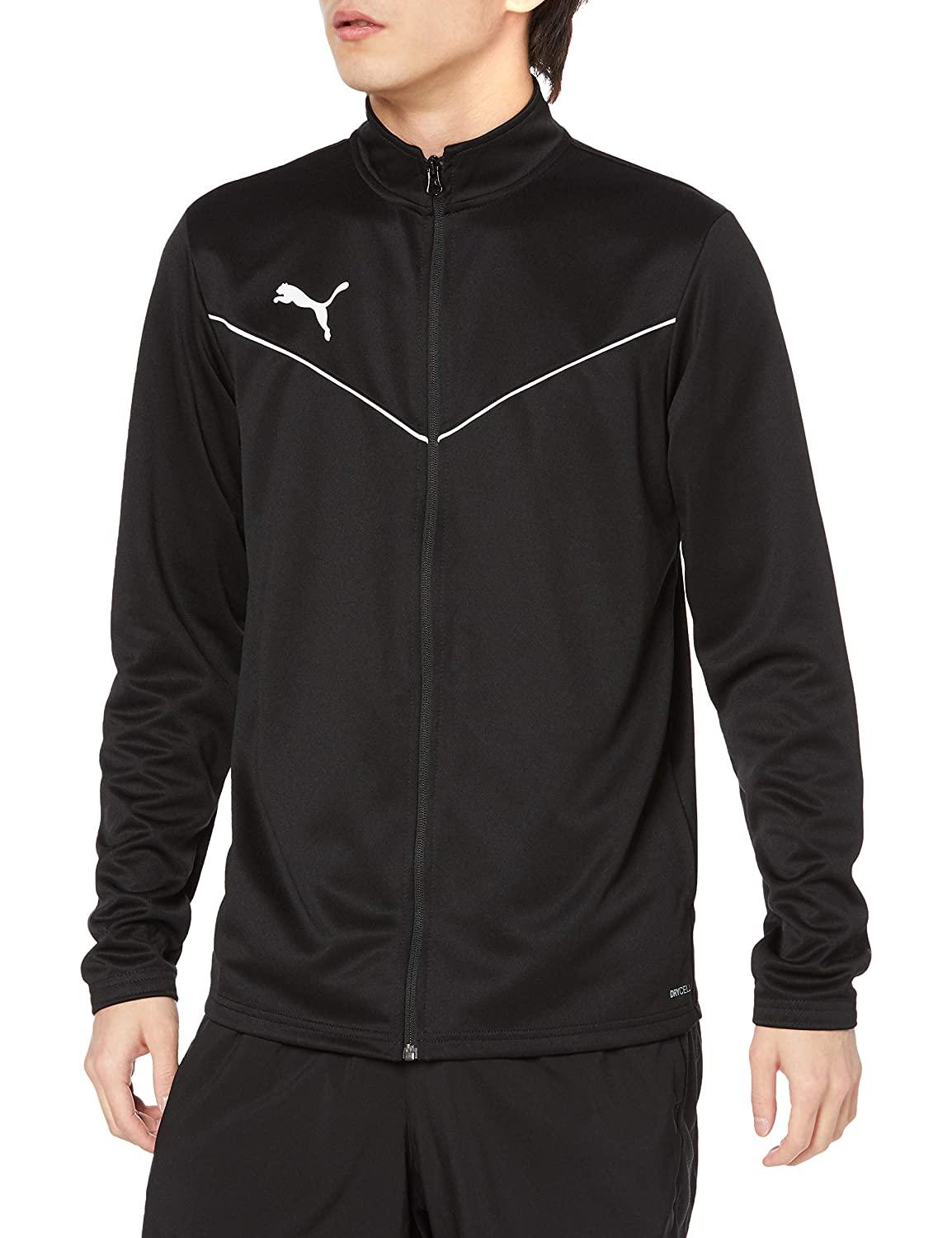 PUMA プーマ TEAMRISE_トレーニングジャケット (657647) [色 : PUMA_BLK-PU] [サイズ : L]