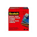 3M スリーエム 3M スコッチ 透明ブックテープ 厚手 76.2mm×13.7m 845 76