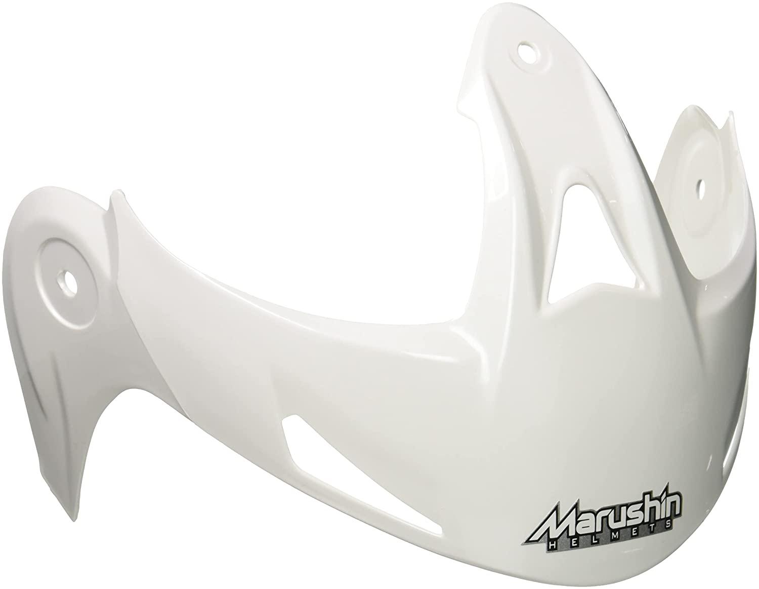 マルシン工業 M-385 バイザー ホワイト 品番:50385110
