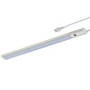 OHM オーム電機 【センサースイッチ式】LEDエコスリム 薄型1.4cm(長さ602mm/昼光色/900lm) LT-NLEST09D-HS