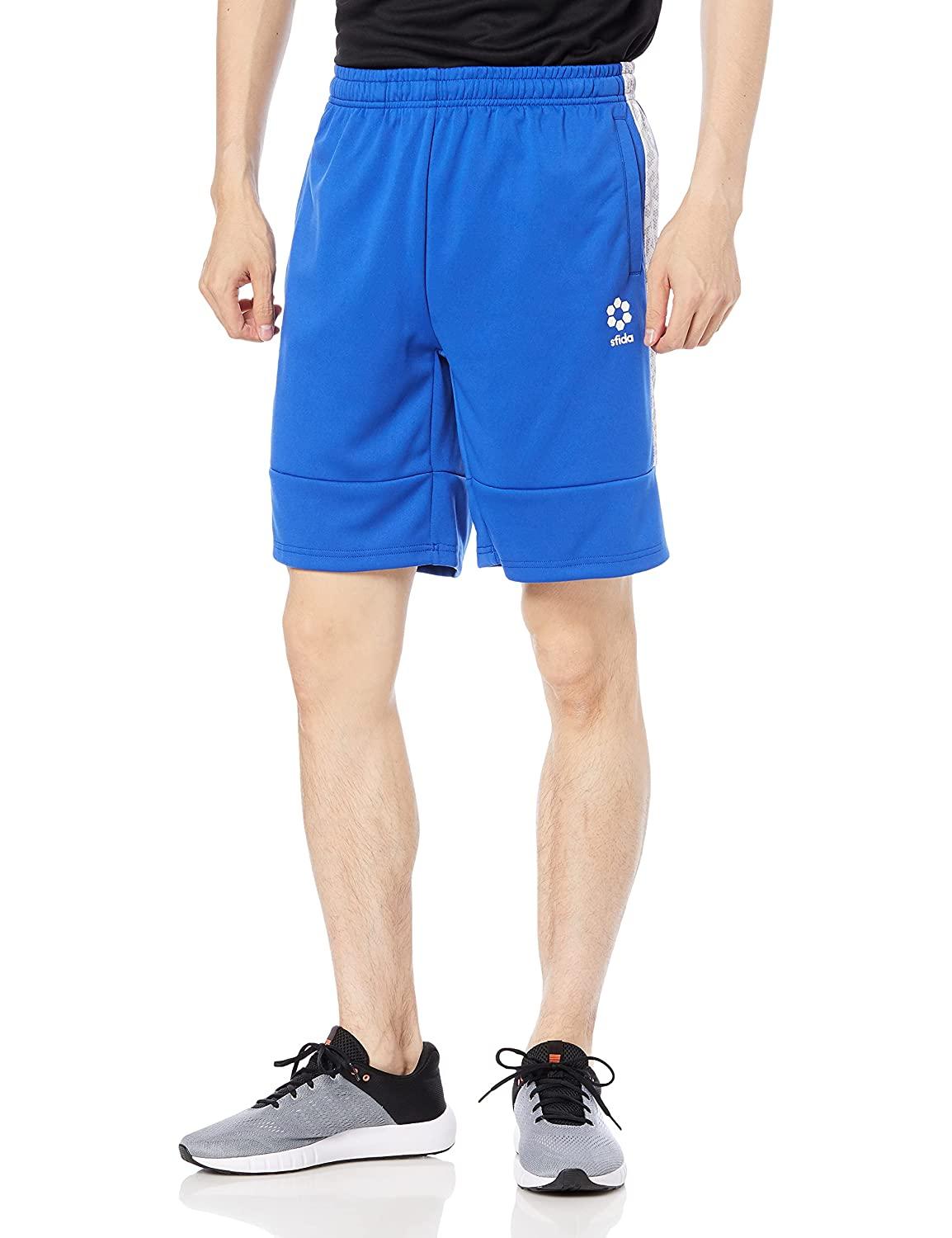 SFIDA(スフィーダ) BPウォームアップハーフパンツ (SA21815) [色 : BLU] [サイズ : S]