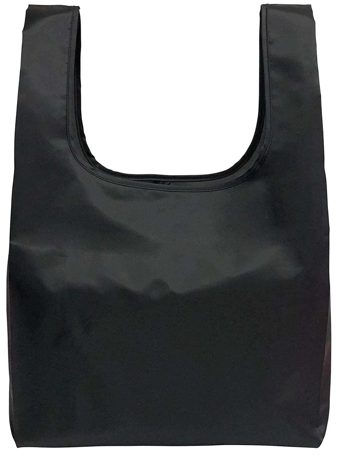 丸玉工業 ジーナス ECO コンパクトマイバッグ M ブラック 1枚