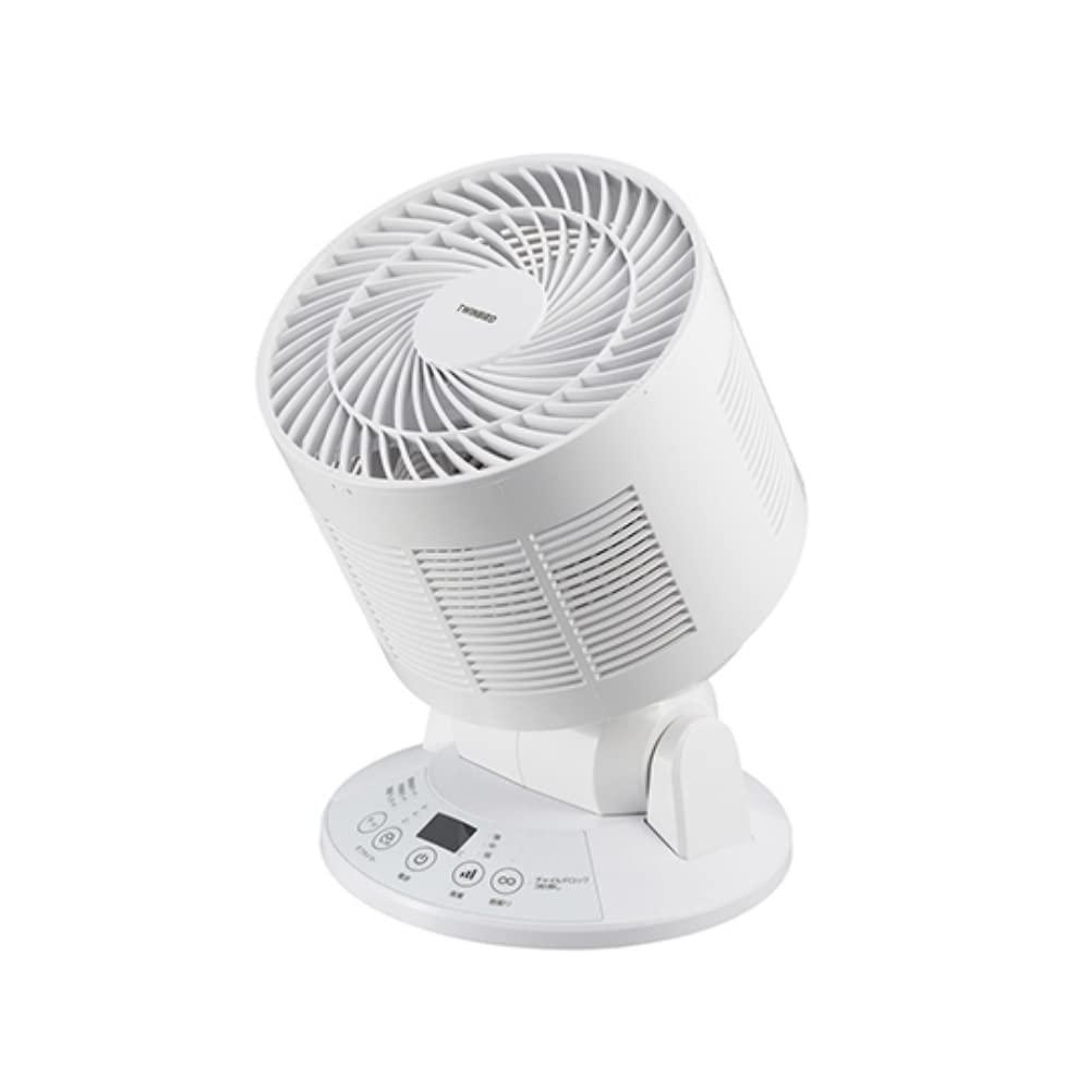 TWINBIRD ツインバード ツインバード 温度センサー付サーキュレーター ホワイト KJ-4998W 1台