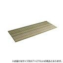 イケヒコ キッチンマット ドーナ 約67×270cm グリーン 洗える 滑り止め 多サイズ シンプル #2041249