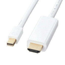 SANWASUPPLY サンワサプライ サンワサプライ ミニDisplayPort-HDMI変換ケーブル 1m KC-MDPHDA10(KC-MDPHDA10)