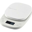 ELECOM エレコム キッチンスケール タイマー付 最大2kg 最小0.1g表示 ホワイト / HCS-KS03WH