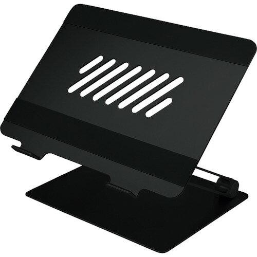 オウルテック 折り畳みアルミスタンド ノートパソコン・タブレット 17インチまで対応 ブラック OWL-PCST01-BK
