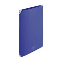 リヒトラブ(LIHIT LAB.) リヒトラブ CUBEFIZZ ホルダーファイル ワイヤ式 A4 S型 ネイビー N6400-11
