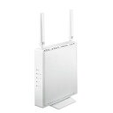 IODATA アイオーデータ WN-DEAX1800GRW 可動式アンテナ型 Wi-Fi 6 対応 ホワイト 無線LANルーター WPA2 WPA3 IEEE802.11a b g n ac ax 2ポート 10BASE-T 10Mbps 100BASE-TX 100Mbps 1000BASE-T 1000Mbps 
