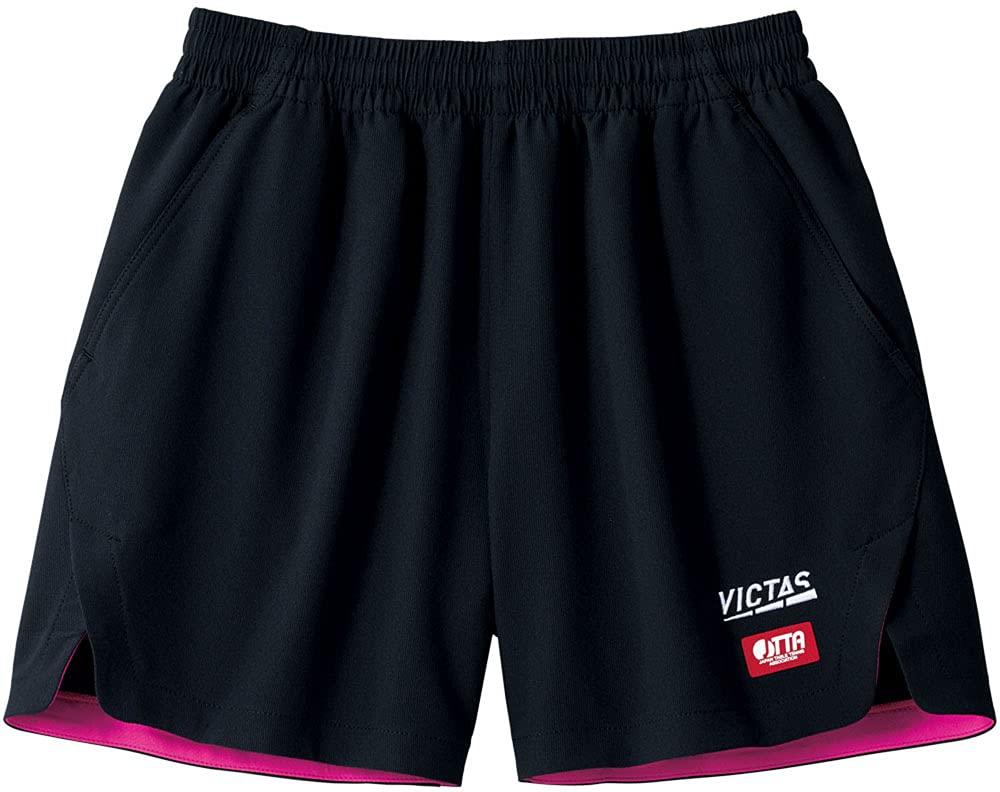 VICTAS(ヴィクタス) INSIDE_HEM_COLOR_GP (622102) [色 : BK/HP] [サイズ : 3XL]