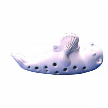 美濃粘土 陶製オカリナ 動物シリーズ 手づくりキット パレット付 ラッコ (1665396)