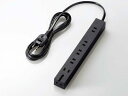 ELECOM エレコム エレコム T-KM01-2620BK スタンダード雷・超強力タップ 6口 2m(T-KM01-2620BK)