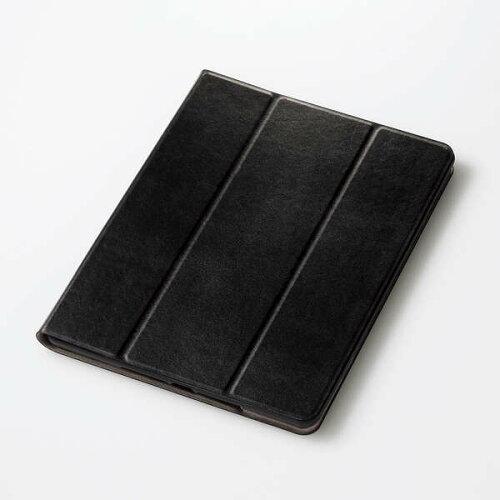 ELECOM エレコム iPad 10.2 2019年モデル用フラップケース 360度回転 Apple Pencil収納 スリープ対応 ブラック / TB-A19RSA360BK