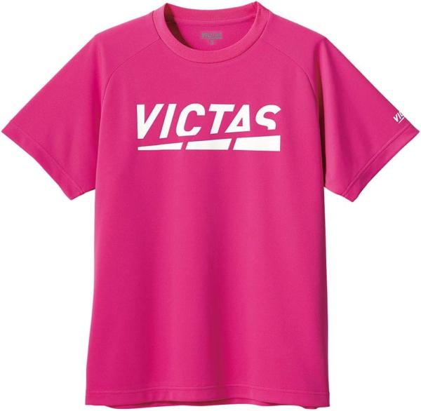 VICTAS(ヴィクタス) PLAY_LOGO_TEE (632101) [色 : HP] [サイズ ...
