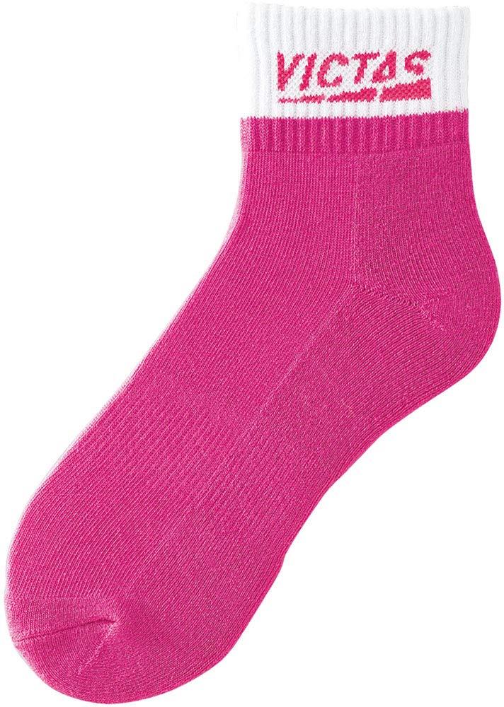 VICTAS(����������) 2TONE_SHORT_SOCKS (662102) [�� : HP] [������ : XL]