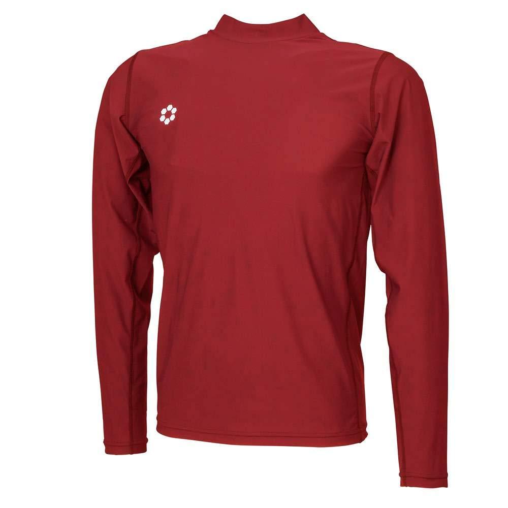 SFIDA(スフィーダ) BPコンプレッションベースレイヤーシャツLS (SA21825) [色 : RED] [サイズ : L]