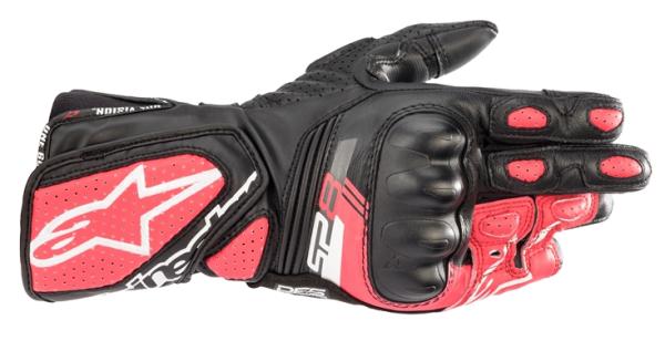 アルパインスターズ 【必ず購入前に仕様をご確認下さい】STELLA SP-8 v3 LEATHER GLOVE [1832 BLACK WHITE DIVA PINK] XS