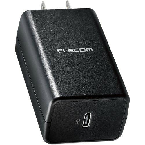 ELECOM エレコム ノートPC向けACアダプター/PD認証/45W/Type-C/USB-C1ポート/ブラック(ACDC-PD1645BK)