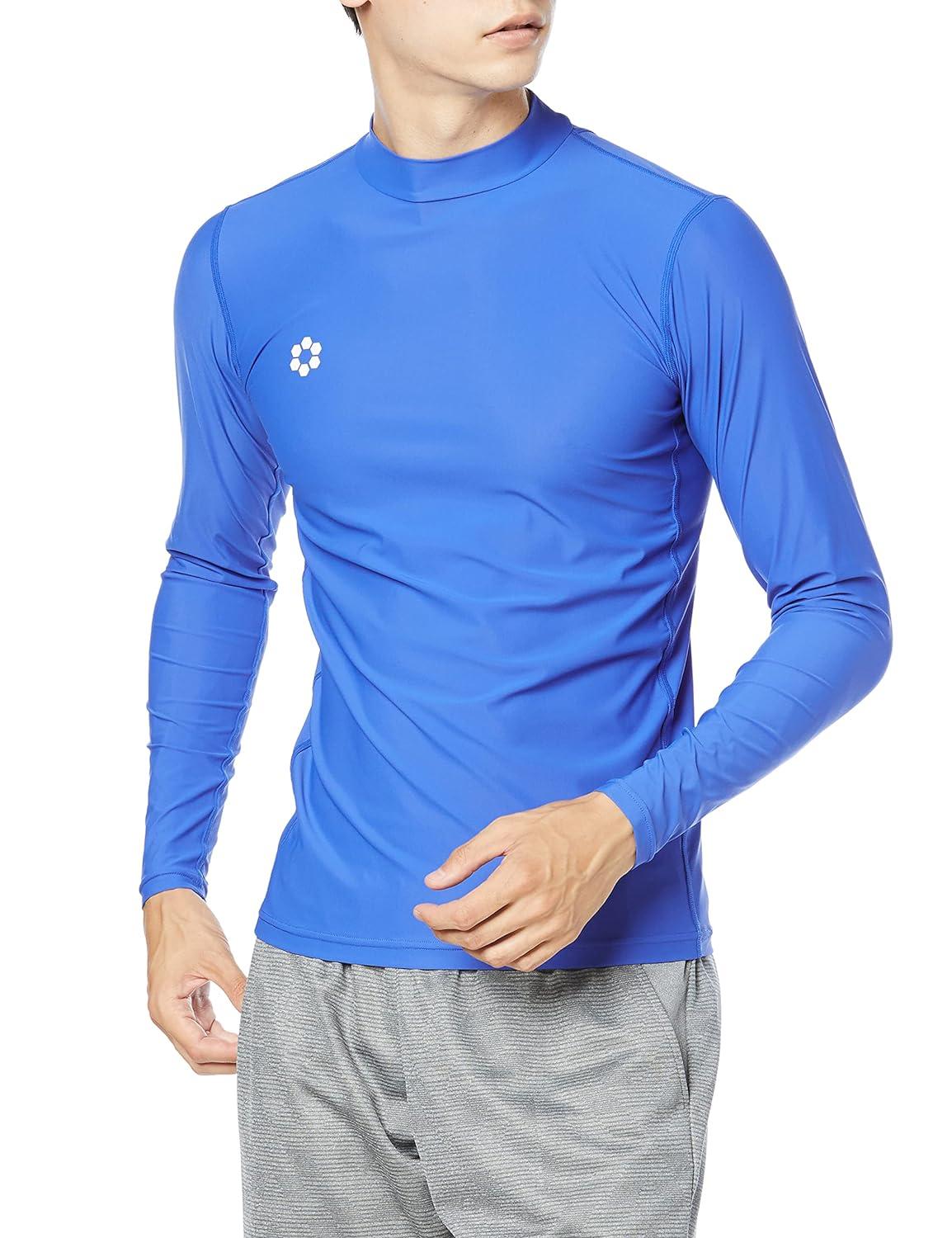 SFIDA(スフィーダ) BPコンプレッションベースレイヤーシャツLS (SA21825) [色 : BLUE] [サイズ : S]