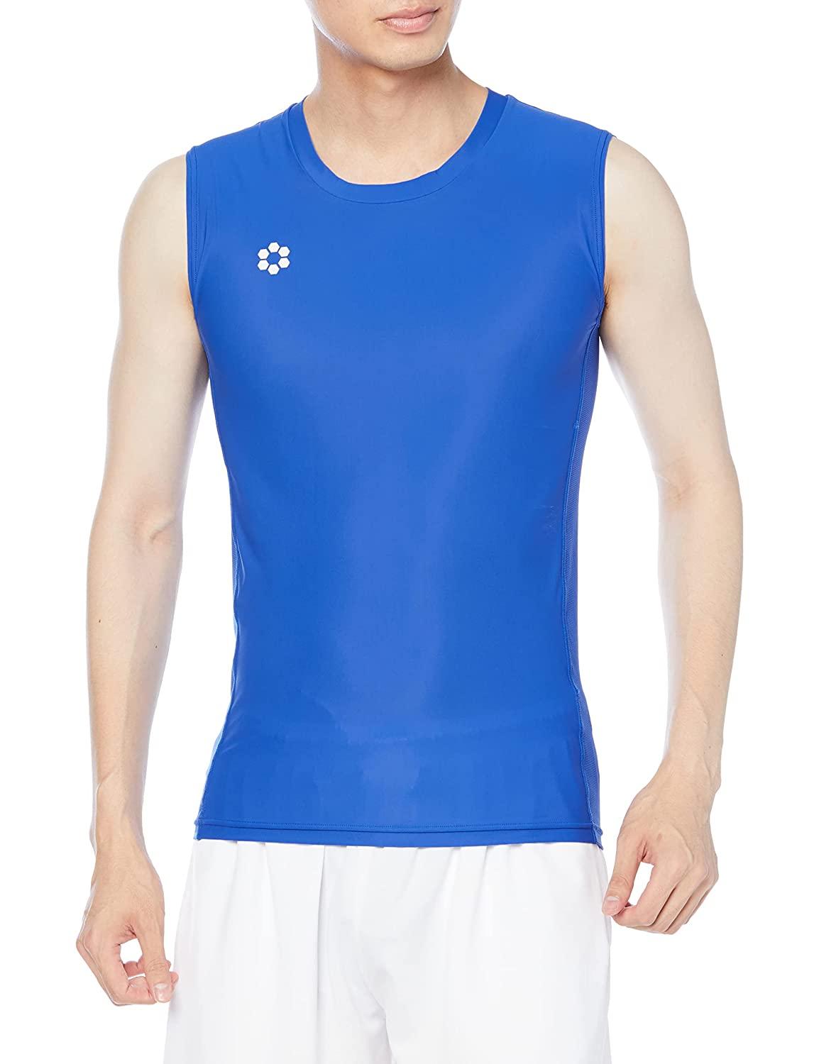 SFIDA(スフィーダ) BPコンプレッションベースレイヤーシャツNS (SA21827) [色 : BLUE] [サイズ : 2XL]