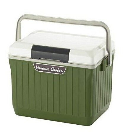 サンカ(Sanka) サンカ クーラーボックス グリーン 9L (幅37.5×奥行27×高さ29cm) ベリアスクーラーVAC-9WH/GR 日本製
