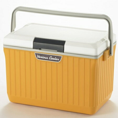 【在庫限即納】サンカ(Sanka) サンカ クーラーボックス イエロー 17L (幅48×奥行30×高さ32.5cm) ベリアスクーラーVAC-17WH/YE 日本製