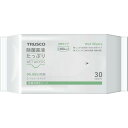 TRUSCO トラスコ中山 TRUSCO 除菌薬液たっぷりウェットワイパー大判 30枚 (TJYTW30 8539)