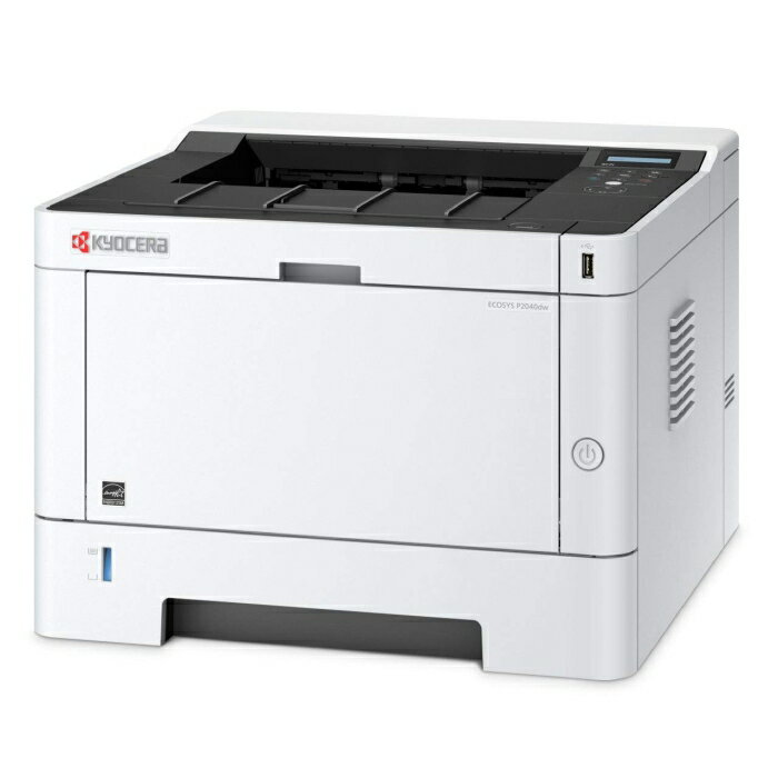 KYOCERA 京セラ P2040dw 1102RY9JP0 ECOSYS モノクロレーザープリンター トナー 1200×1200 dpi 最大用紙サイズA4 接続(USB)〇 接続(有線LAN/無線LAN)〇 ホワイト