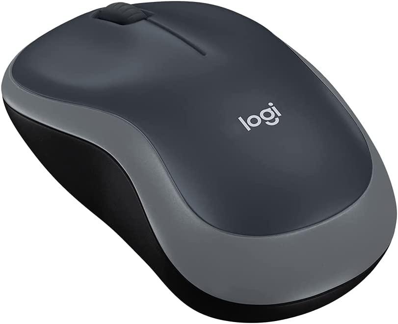 LOGICOOL ロジクール ワイヤレスマウス 無線 マウス M186CG 小型 電池寿命最大12ケ月 無線マウス M186 グレー