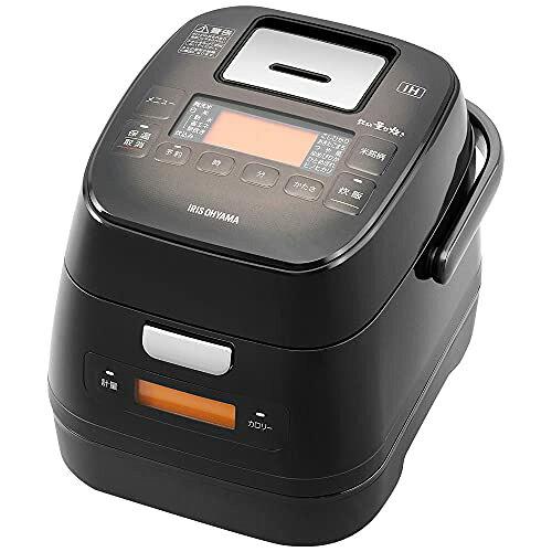 IRISOHYAMA アイリスオーヤマ アイリスオーヤマ 分離式量り炊きIHジャー炊飯器3合 RC-IM30-B ブラック