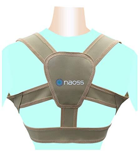 富士パックス販売 皮膚感覚 姿勢サポーター 「 naoss 」 [姿勢] ベージュ L