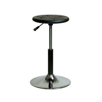 ルネセイコウ(Runeseikou) ルネセイコウ 日本製 完成品 コーン ワークスツール 190 CNI-190 ブラック/ブラック (1692138)