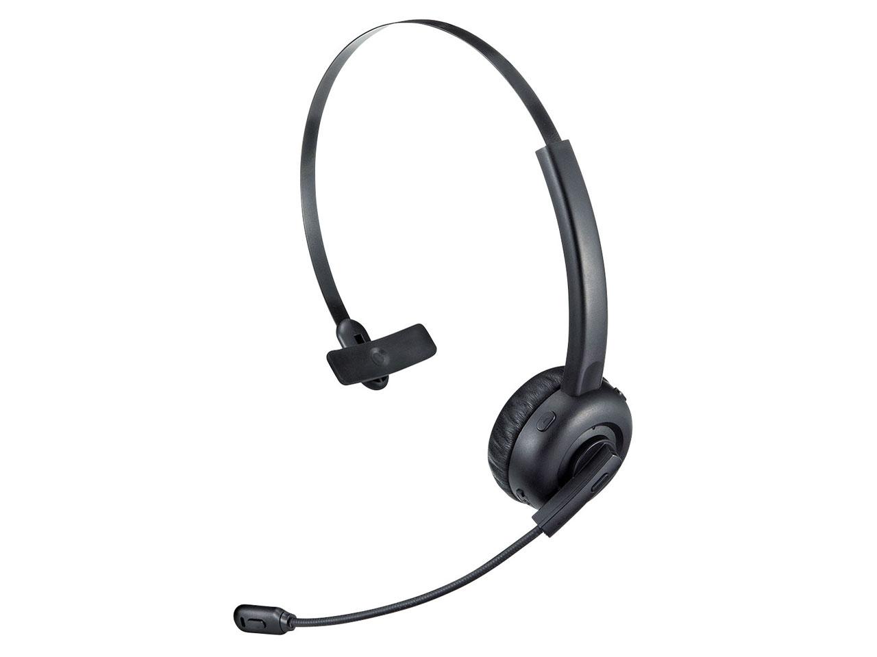 SANWASUPPLY 掠ץ饤 MM-BTMH58BK Bluetoothإåɥå(ñظޥ¢)(MM-BTMH58BK)