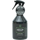 ニューアークス HEMP ルームフレグランス ルームミスト 消臭成分 配合 280ml ブラックムスク NAX-053-002