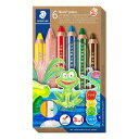 ステッドラー(STAEDTLER) ステッドラー 色鉛筆 ノリスジュニア 6色 水彩色鉛筆 140 C6