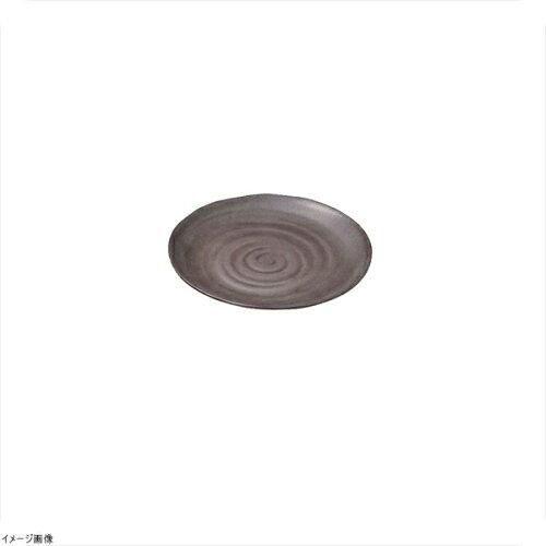 マイン　メラミンウェア　茶丸皿φ13　M11−565【RMI9006】