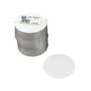 カミイソ産商(Kamiiso) No.106 白丸コースター絹目入りφ90(1mm) 100枚入 604385 1個(100枚入)